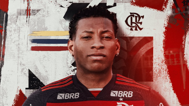 Flamengo anuncia atacante Gonzalo Plata para reta decisiva da temporada.