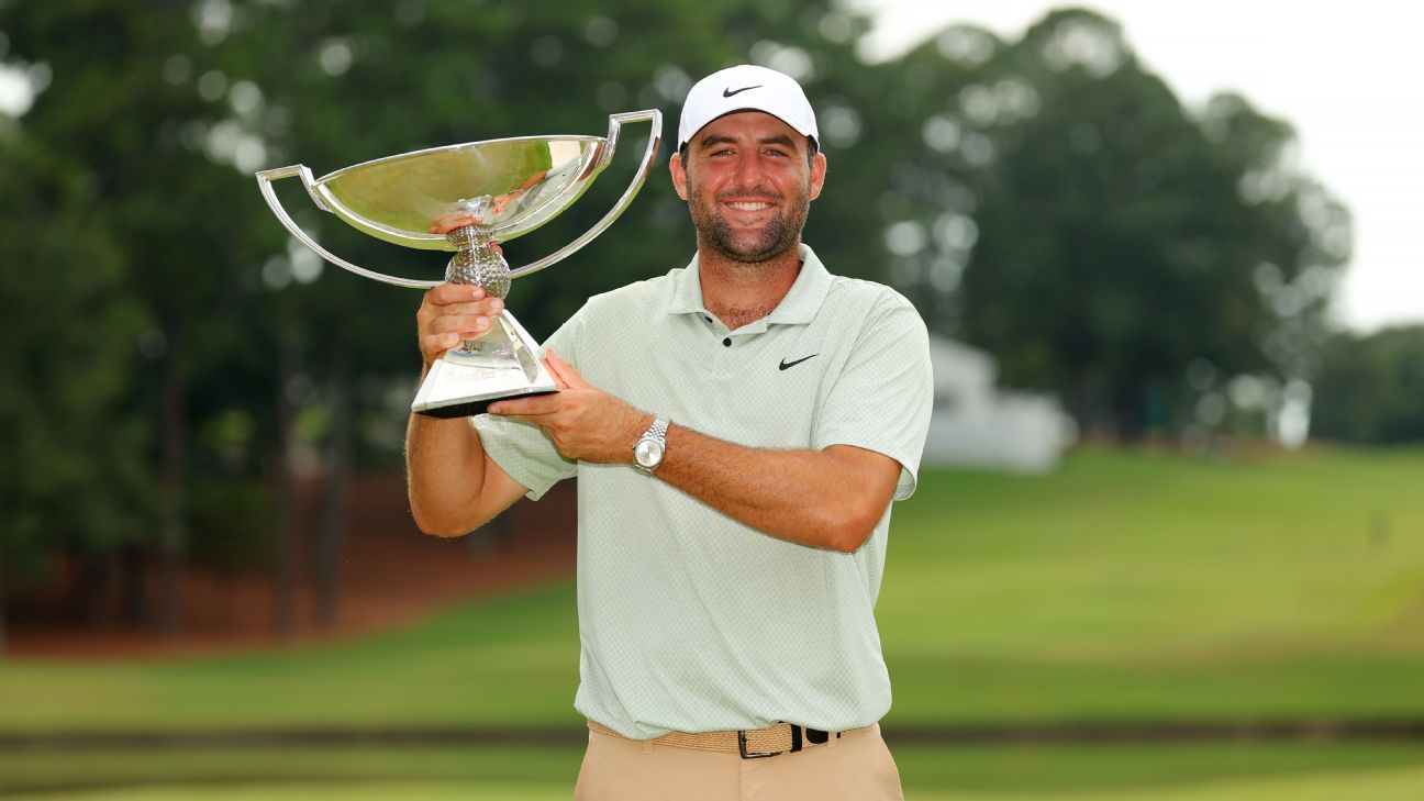 'It's been nuts' Scottie Scheffler's FedEx Cup title rounds out