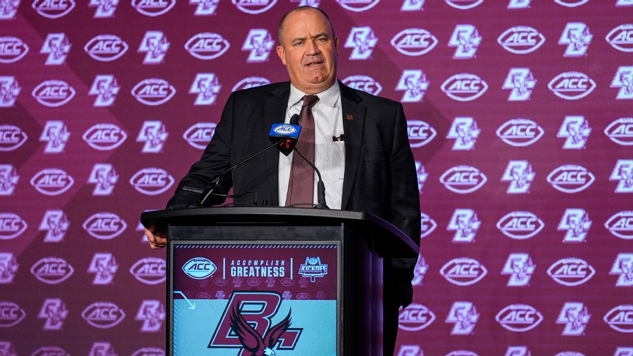 Bill O'Brien and a new world of football at Boston College ESPN