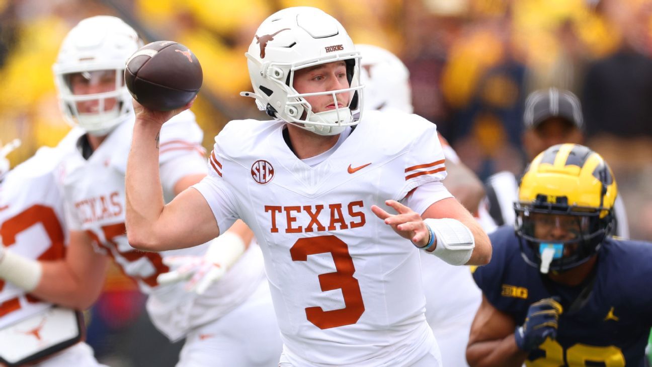 Horns' Ewers to start Red River Rivalry vs. OU