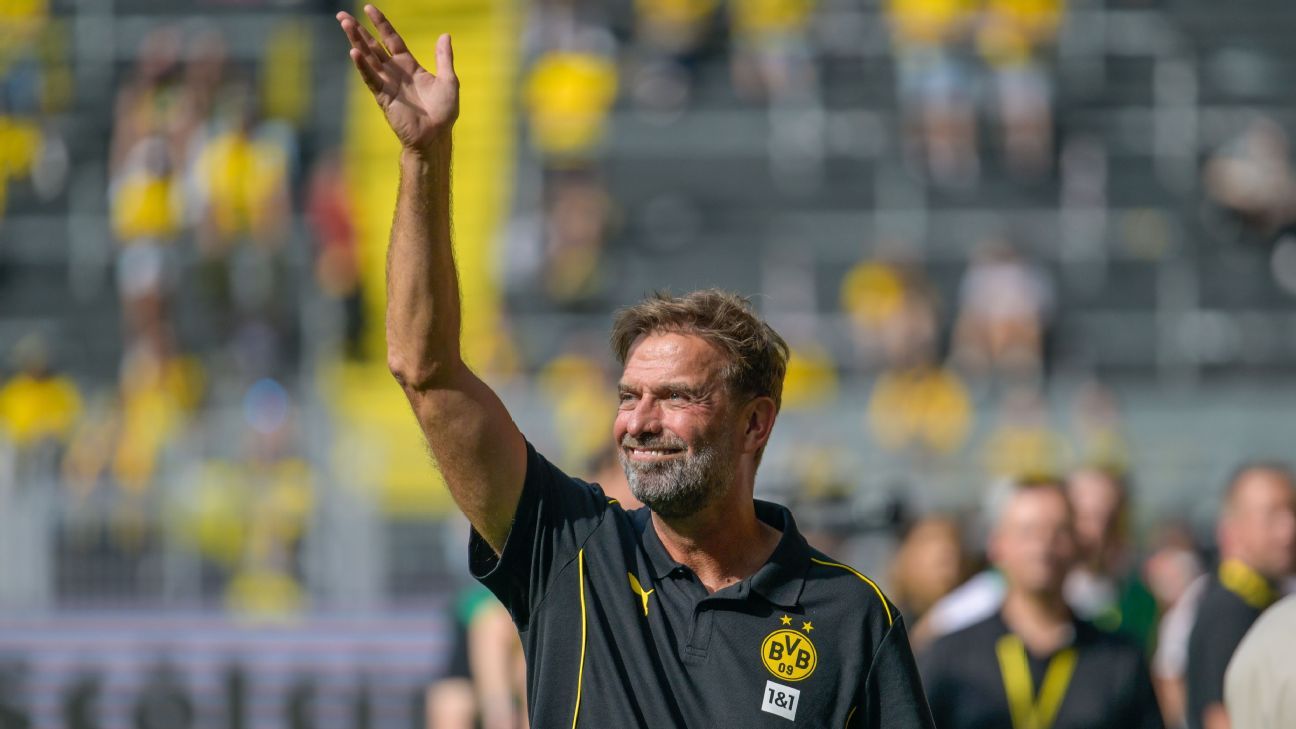 Klopp returns to Dortmund for testimonial game