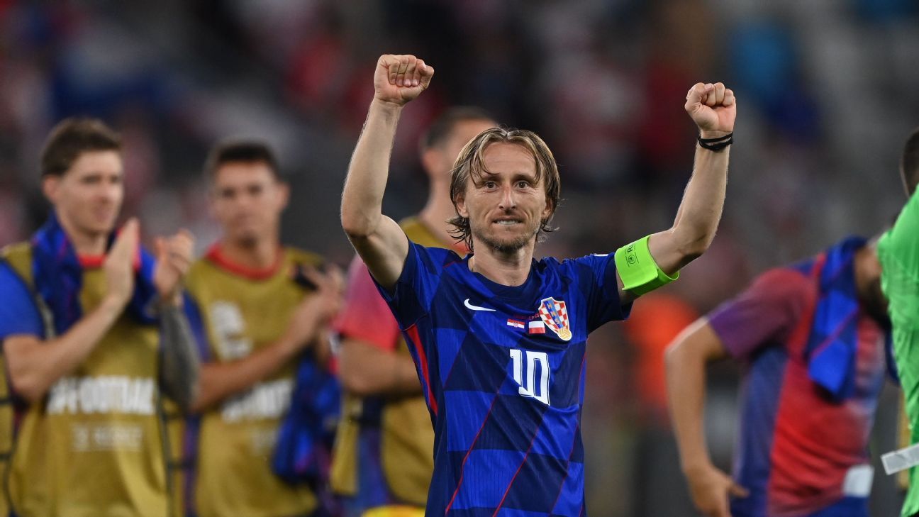 Modric a marqué un superbe but pour la première victoire de la Croatie dans la Ligue des Nations 2024/25