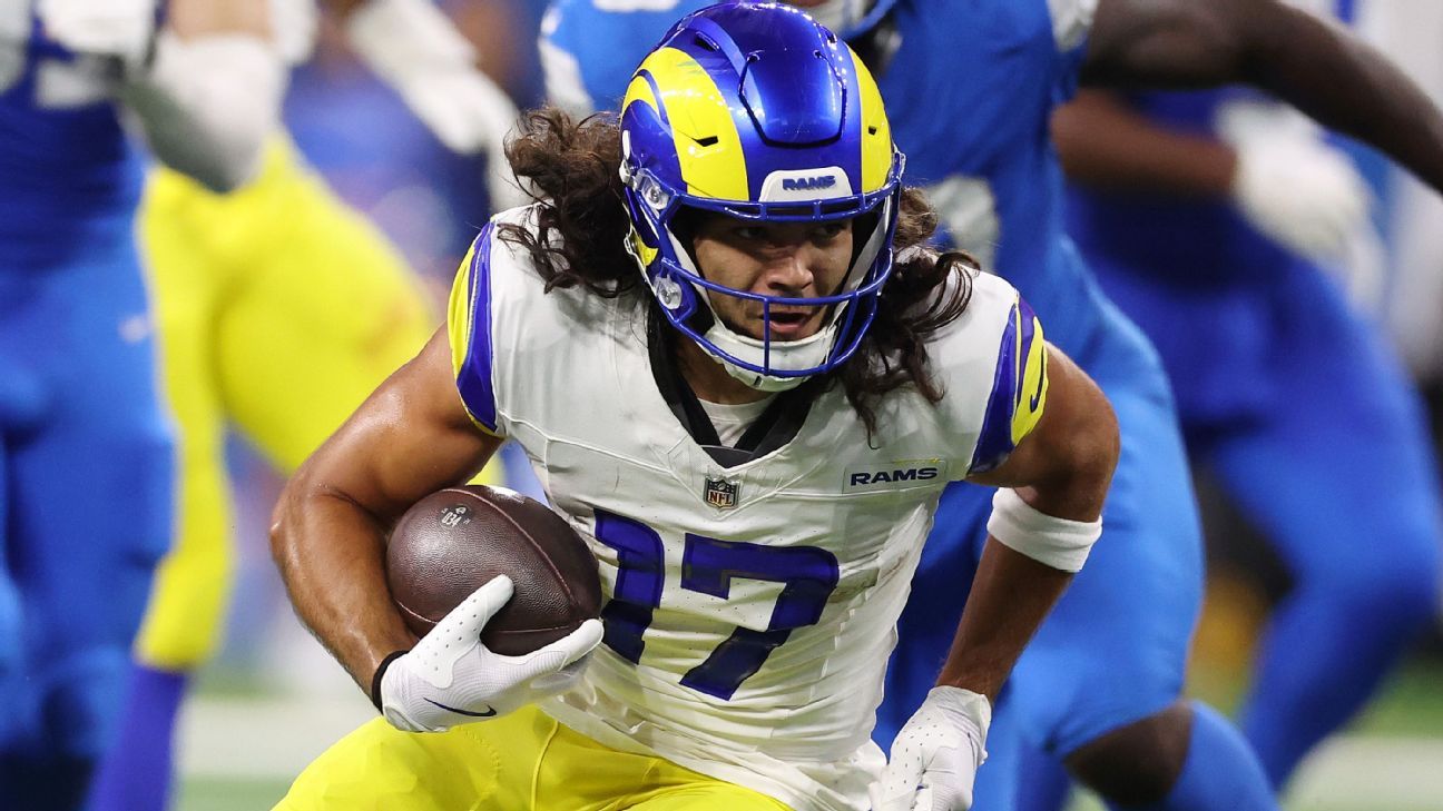 The Rams activated WR Puka Nacua after five games