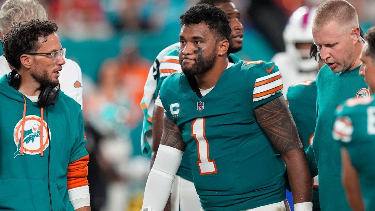 Những gì chúng ta biết về chấn động não của Dolphins QB Tua Tagovailoa -- và những gì tiếp theo | Tin Mới