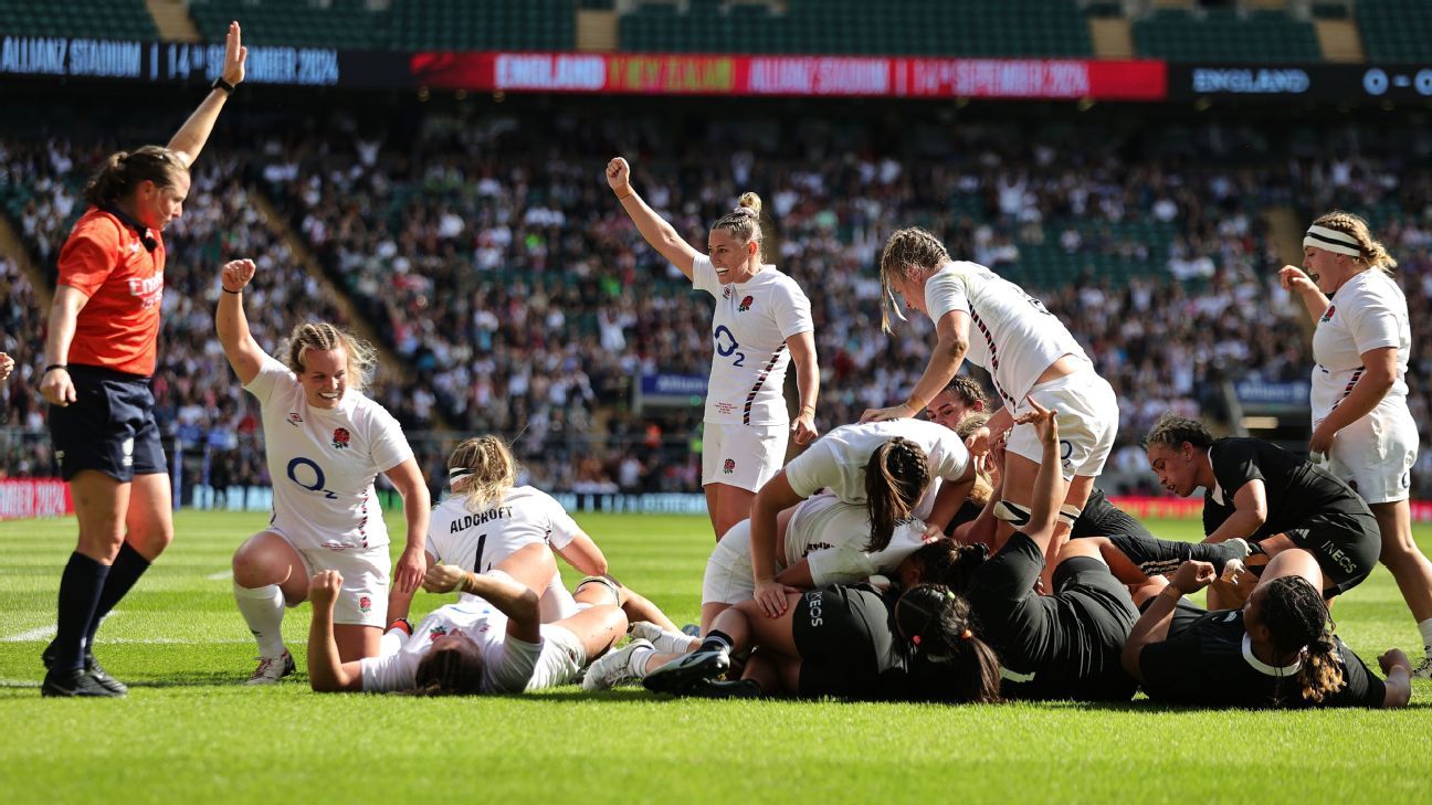 England lay down World Cup marker with statement New Zealand win