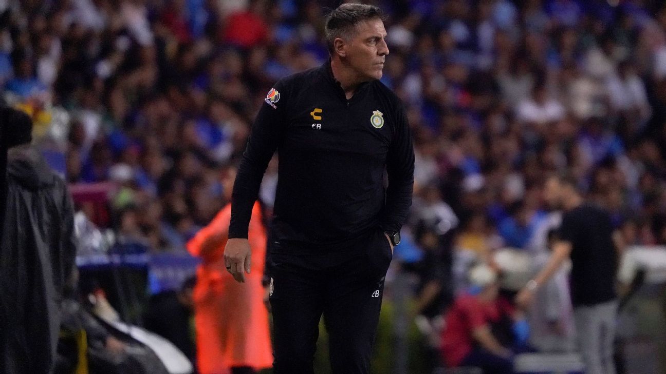 Berizzo made his debut with the Rota and the Stories of León against Cruz Azul