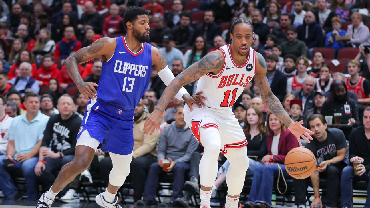 Paul George and DeMar DeRozan highlight the top NBA faces in new places