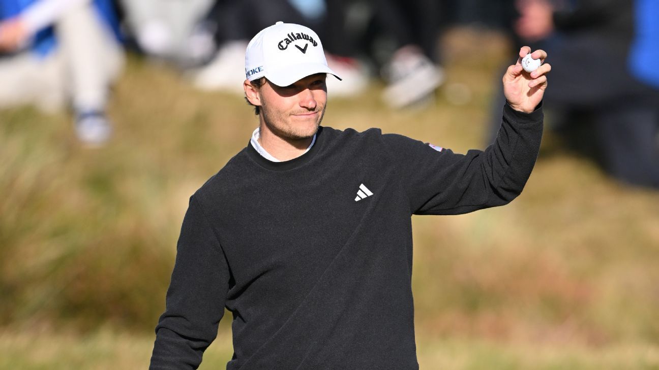 Hojgaard charges past Rory for Irish Open title