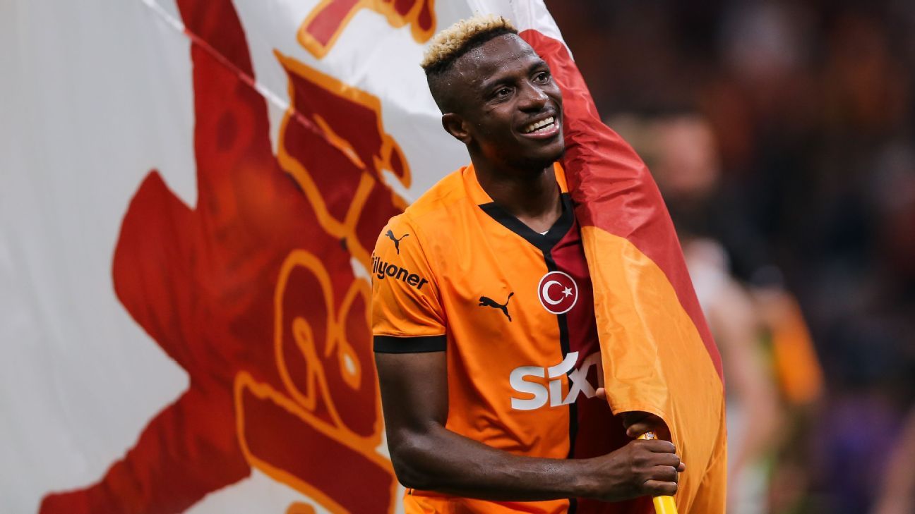 Victor Osimhen is Galatasaray's new darling, as Nigeria's strikers