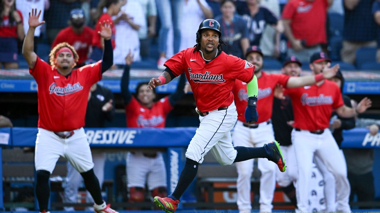 Guardians clinch AL playoff spot with walk-off win over Twins - ESPN