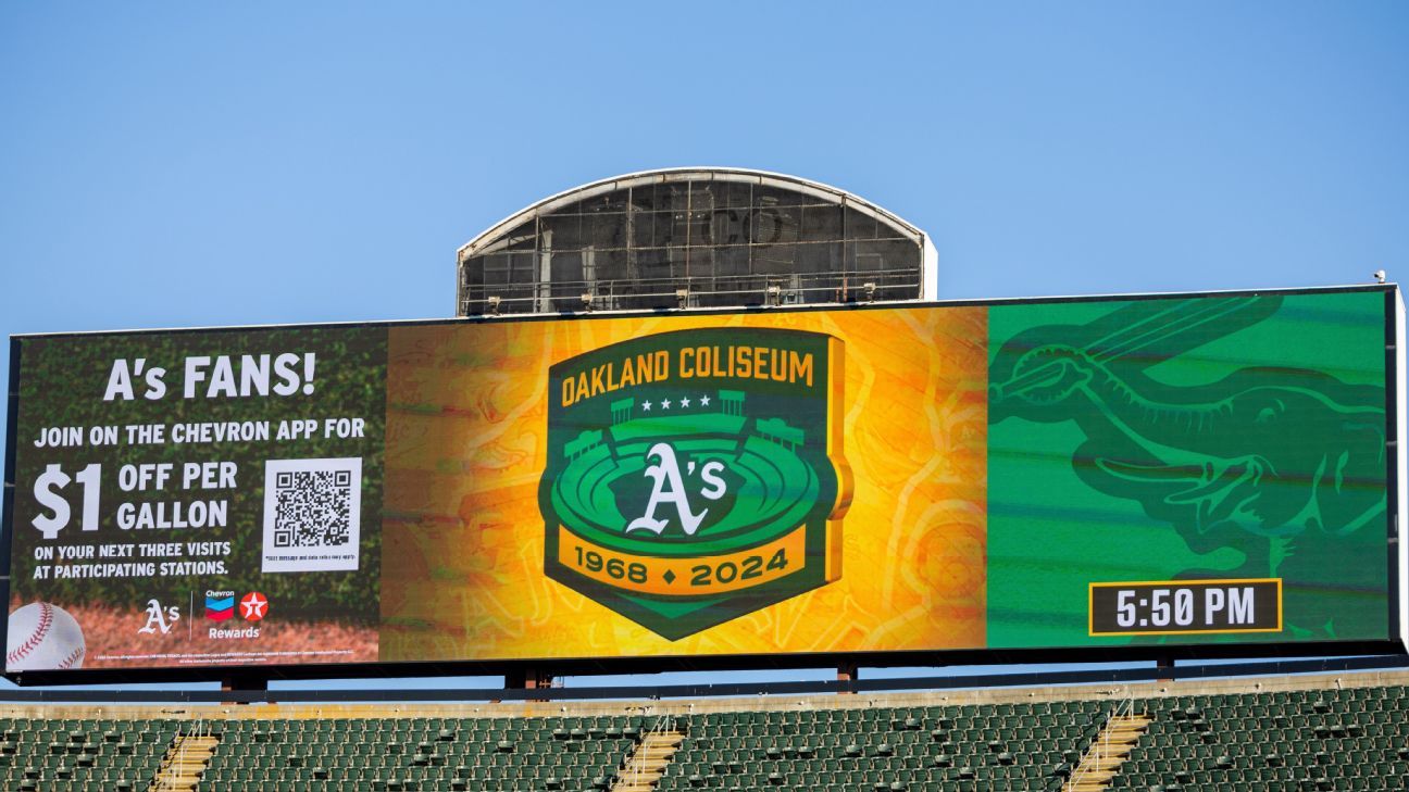 A's brace for emotions of final Coliseum 'hurrah'