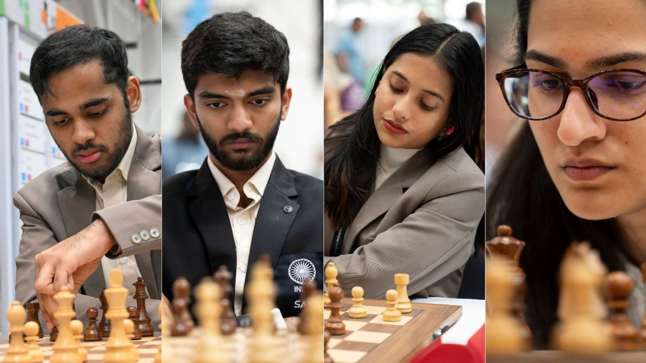 FIDE Chess Olympiad 2024 The key moments in India's historic double