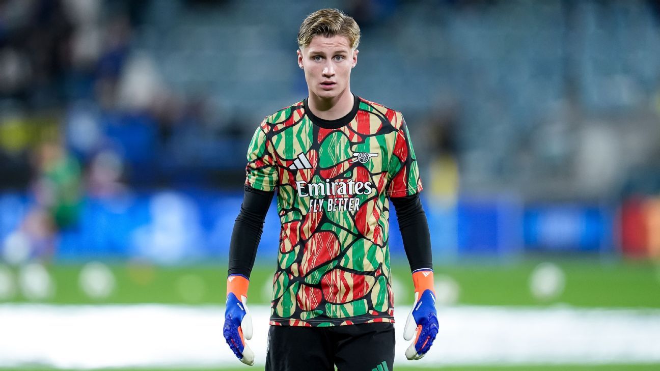 Arsenal’s 16-year-old goalkeeper Jack Porter ready for his Carabao Cup debut