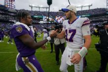 Allen, Jackson, Burrow lead MVP faves; Non-QBs lead OROY odds