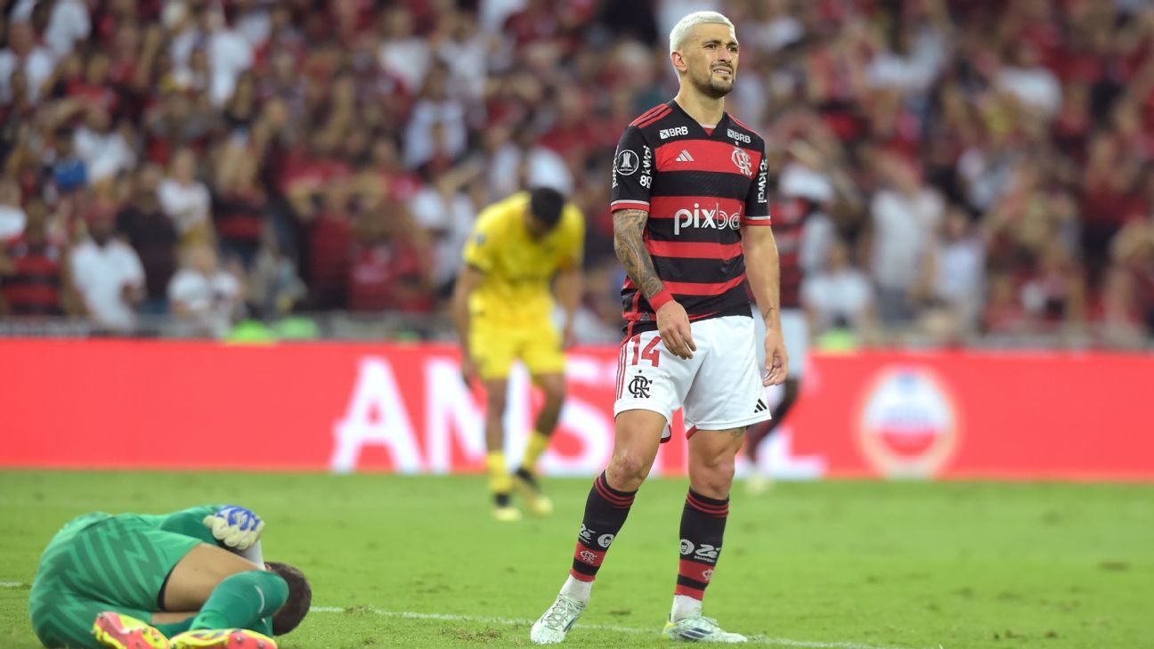 Flamengo lamenta eliminação e adia sonho do tetra na Libertadores 2024.