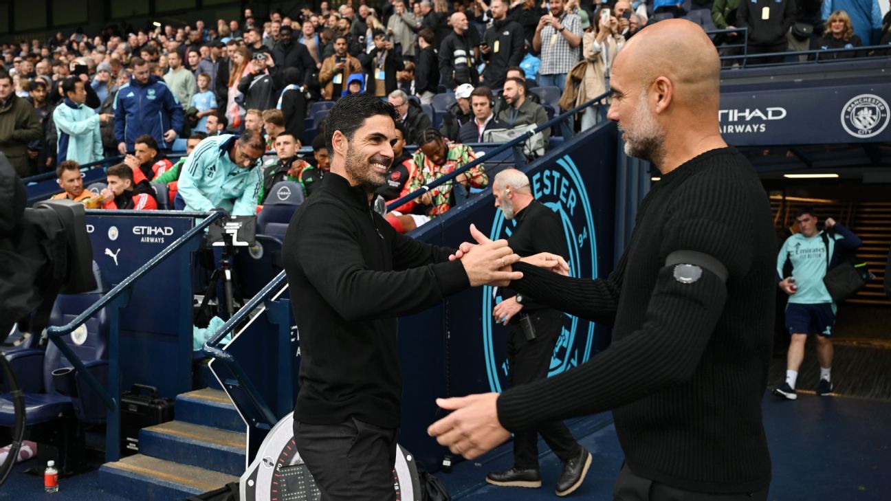 Arteta: Title fight won't affect Pep friendship