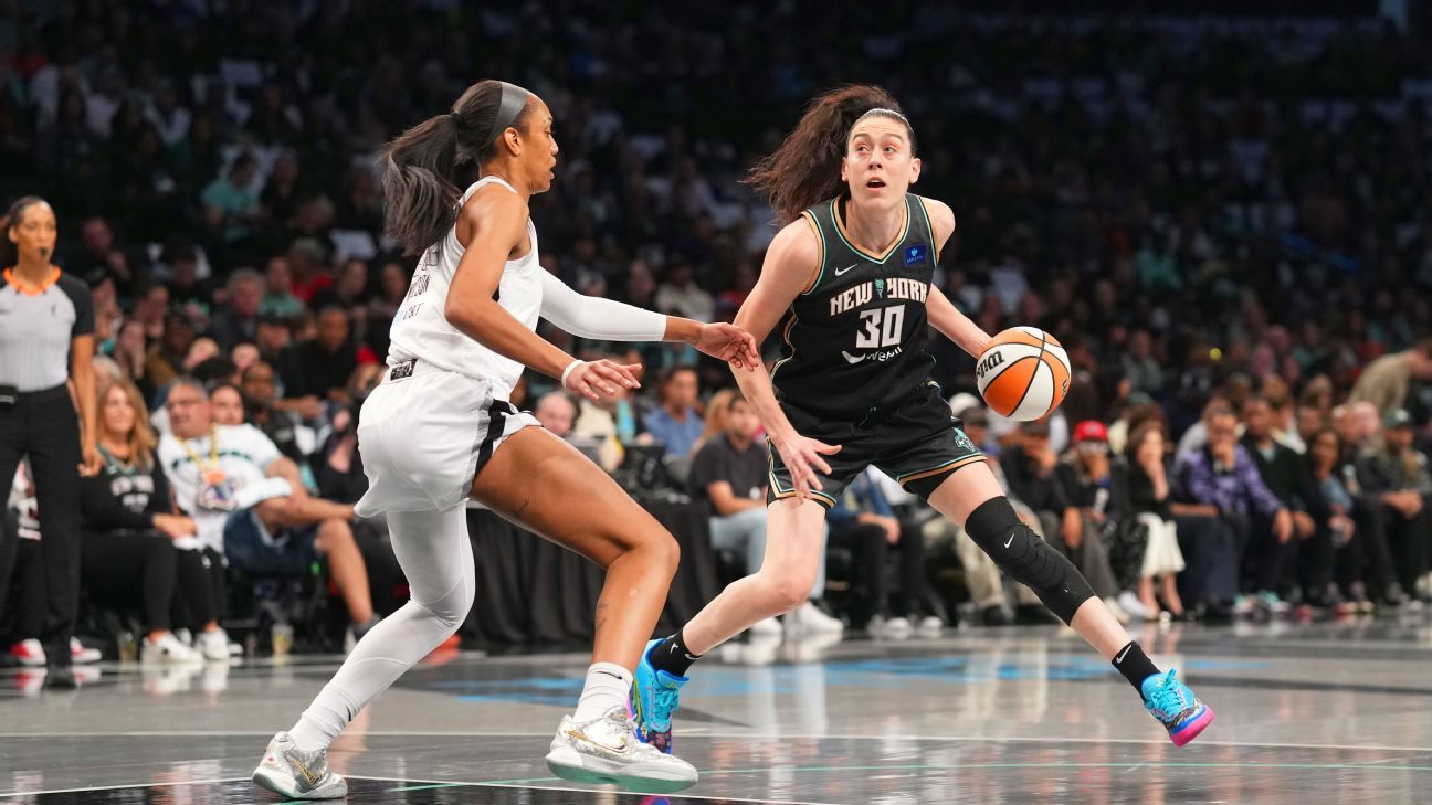 Breanna Stewart, seeking playoff atonement, rolls through the Aces