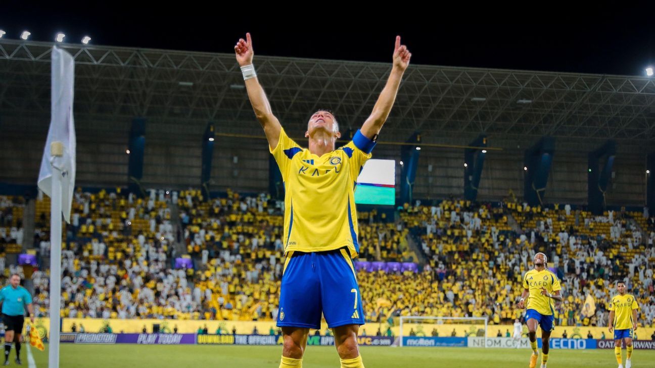 Ronaldo dedicates Al Nassr winner to late father