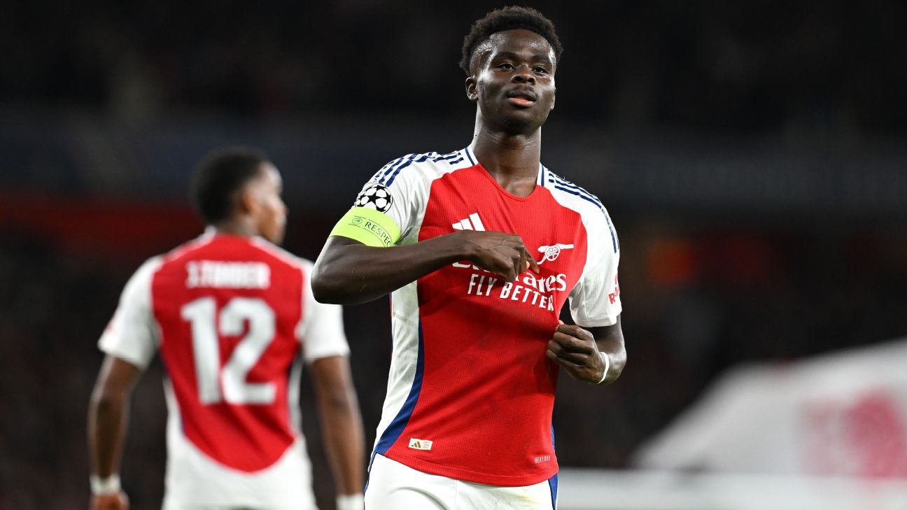 Arsenal Vs Psg Saka Talks Of Hunger In My Belly After Win Espn