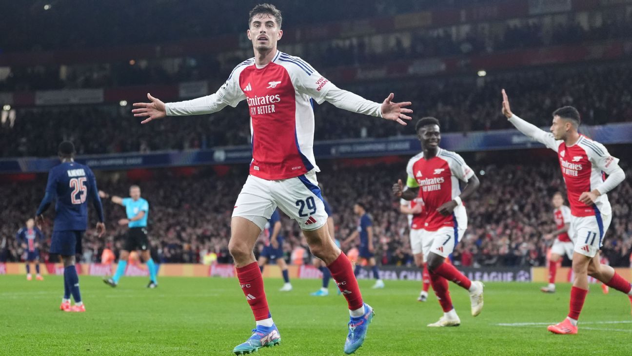 Arsenal show impressive strength and depth in victory over PSG