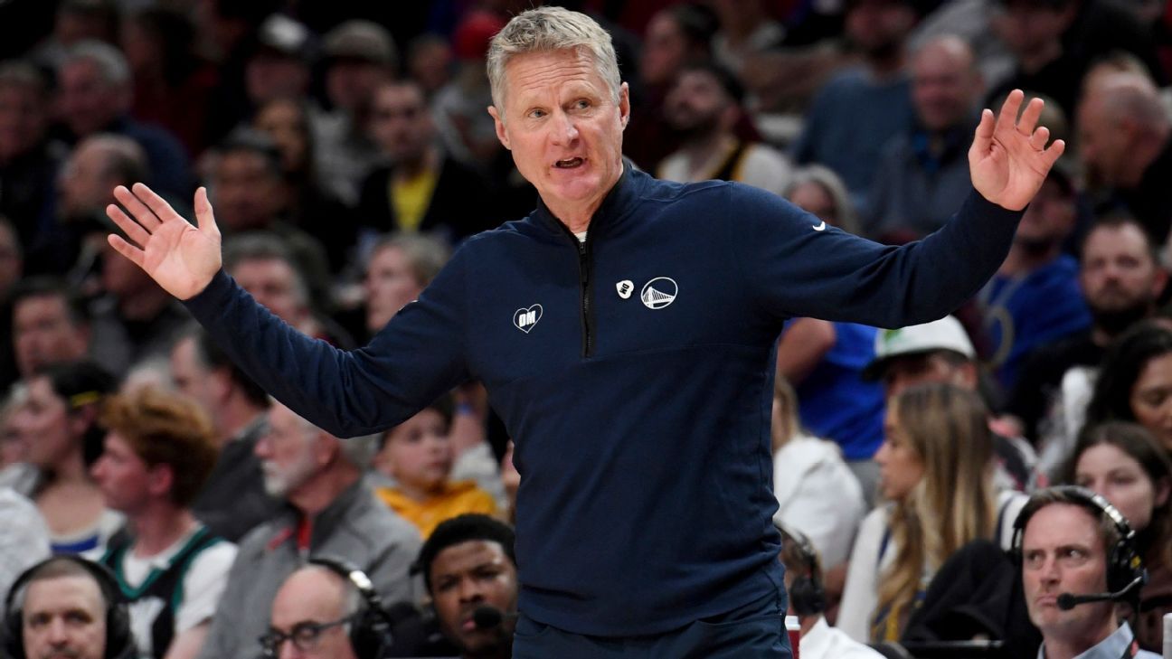 Kerr says all but Curry's starting job up for grabs