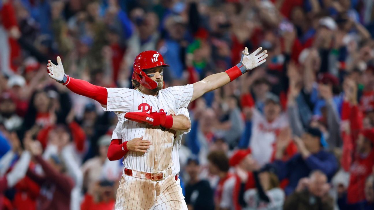 'I love October': Why Bryce Harper is built for the postseason spotlight