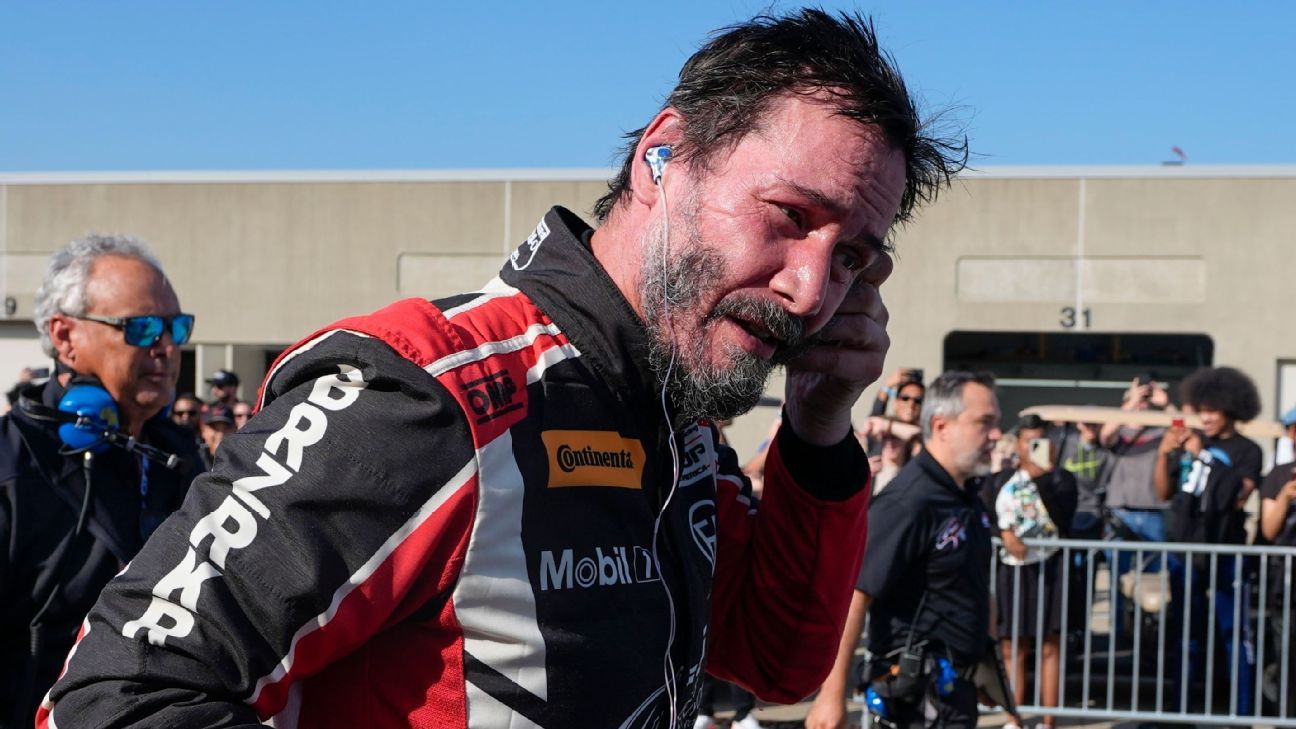 ‘Matrix’ star Reeves spins car in racing debut Auto Recent