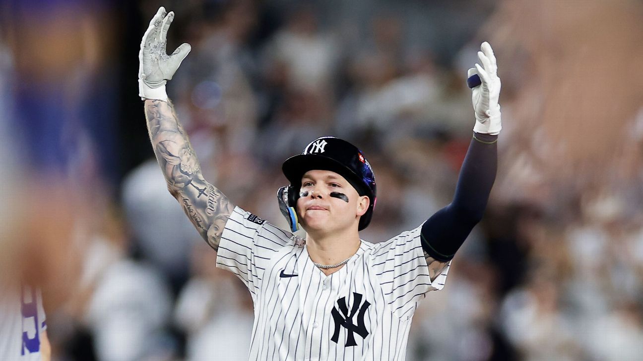 Alex Verdugo secures Yankees victory in nip-and-tuck Game 1