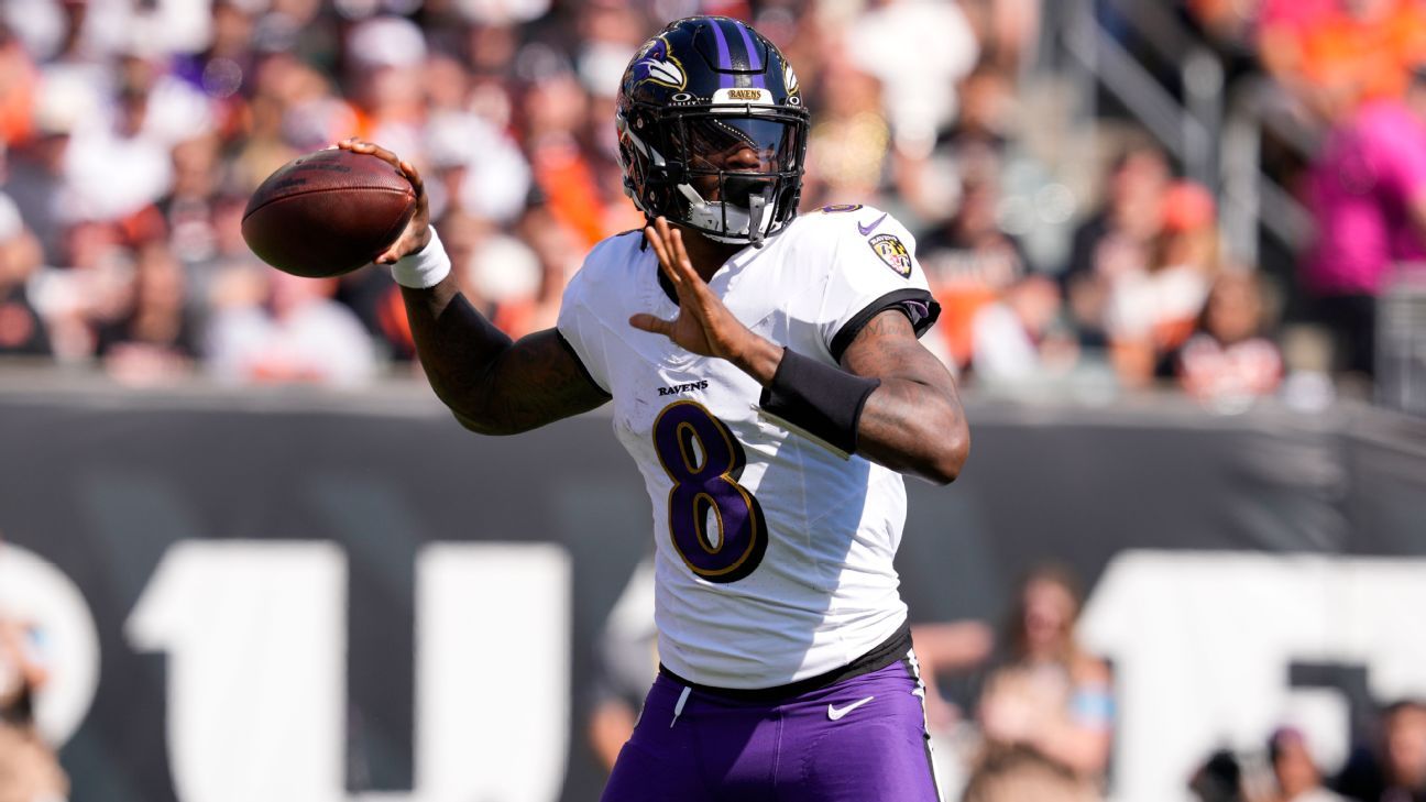 After the win over the Bengals, Ravens QB Lamar Jackson recovered a fumble.