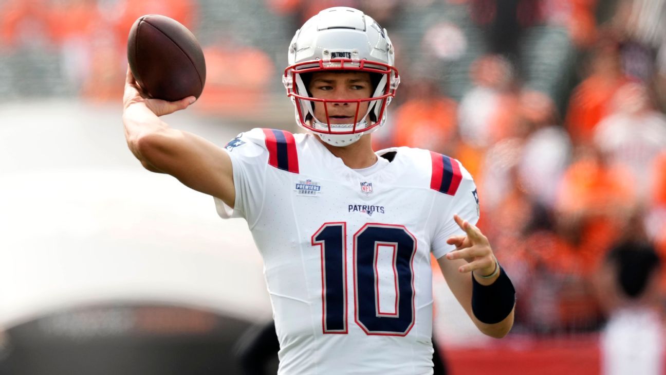 How can new starting quarterback Drake Maye help the Patriots' offense?