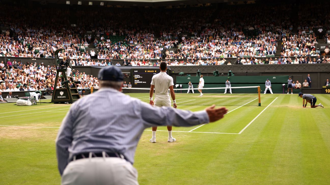 Wimbledon to replace line judges with AI from ’25