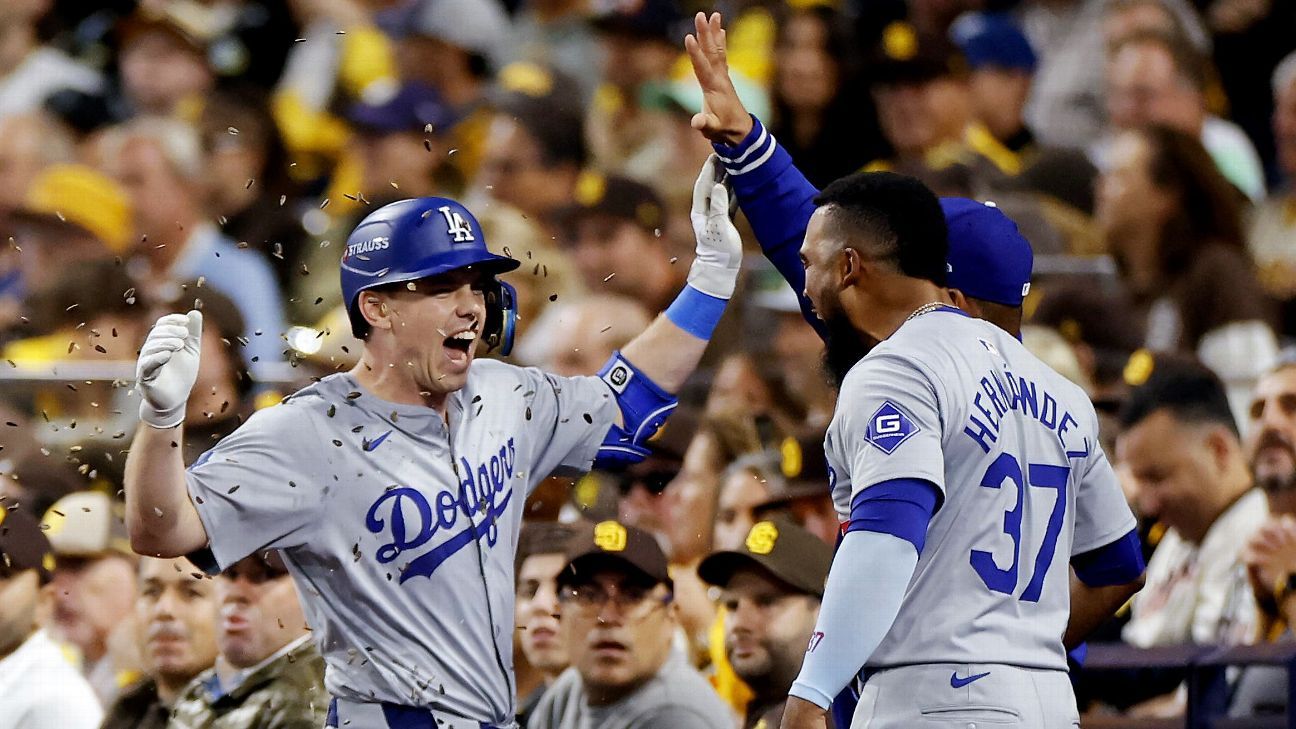 Dodgers force NLDS Game 5 with shutout win over Padres - ESPN