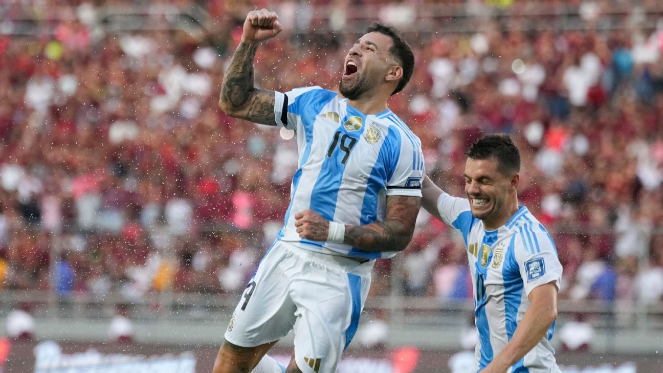 Otamendi adelantó to Argentina before Venezuela and Maturín