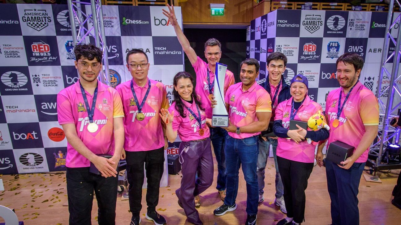 Global Chess League: Triveni Continental Kings secure second title in spectacular fashion