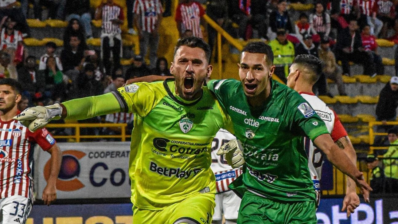 Equidad ha sconfitto Junior con un gol del portiere Washington Ortega