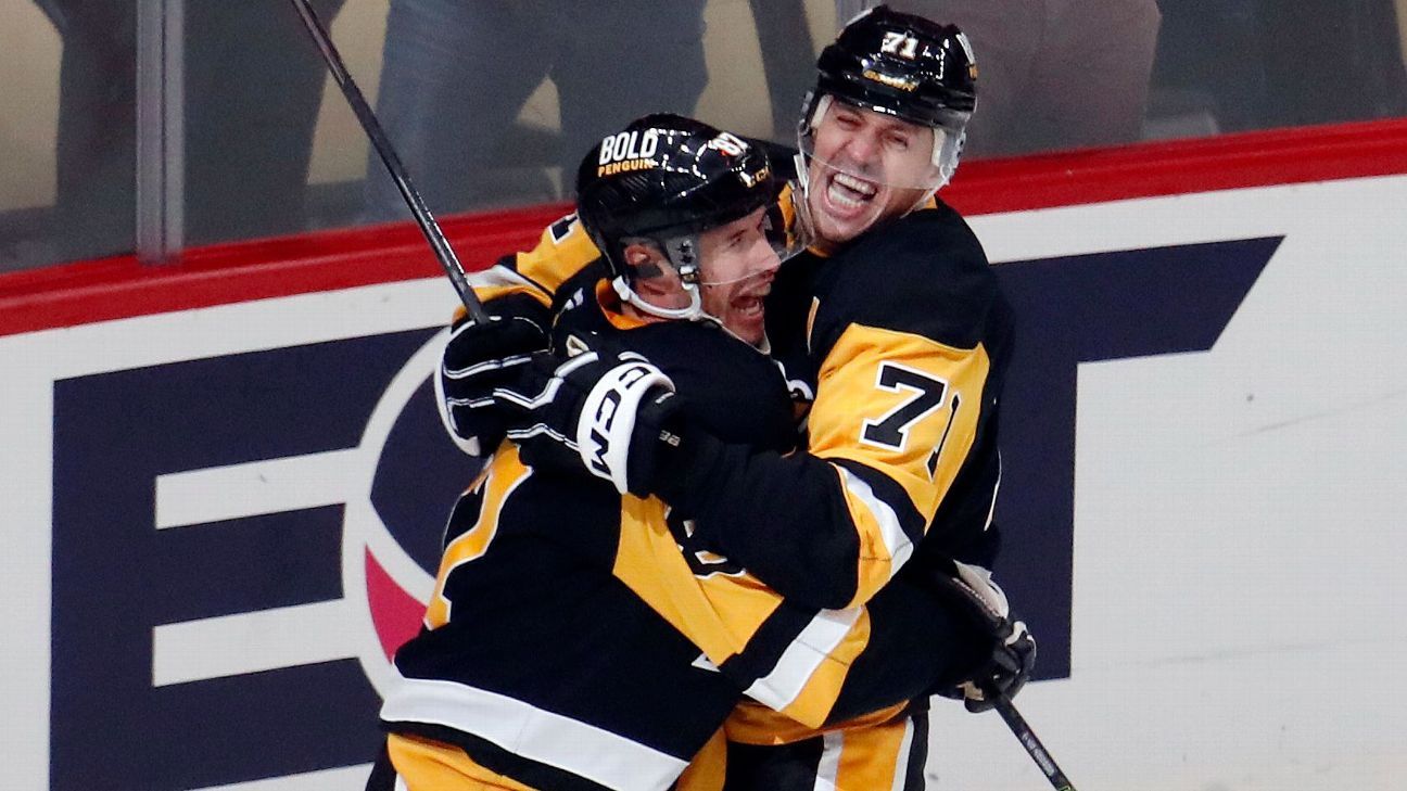 Malkin scores his 500th goal, Crosby reaches 1,600 points for the Penguins