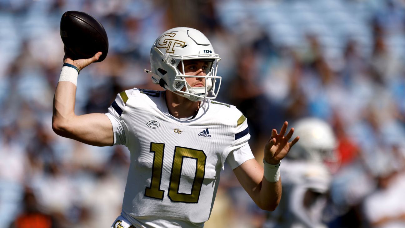 Georgia Tech QB Haynes King returns against Miami - ESPN