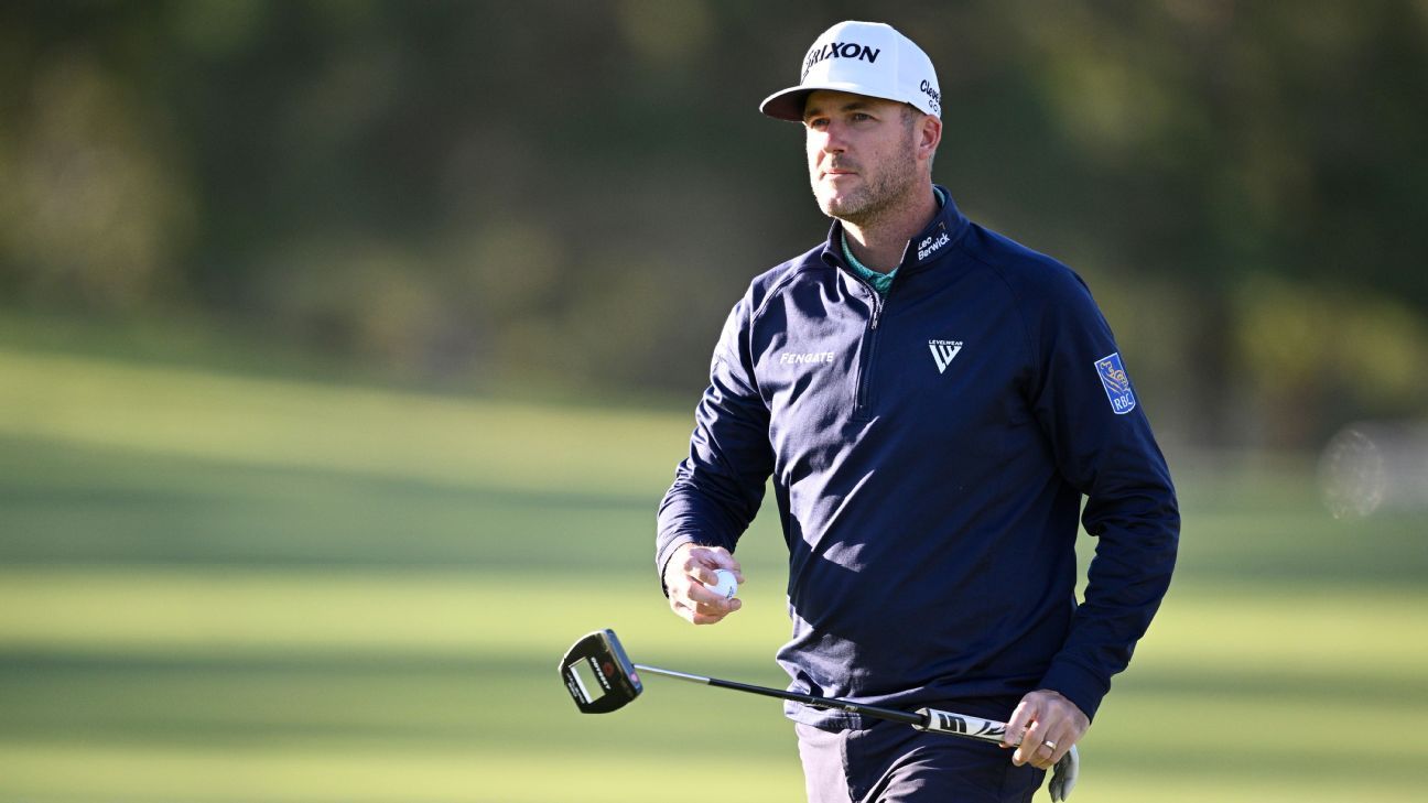 Taylor Pendrith keeps Shriners Open lead in wind-shortened round