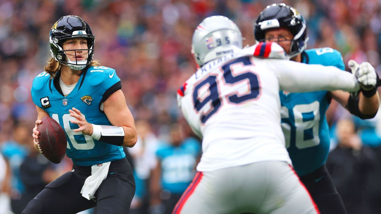 Jaguars' Trevor Lawrence is heating up ahead of Packers game ESPN