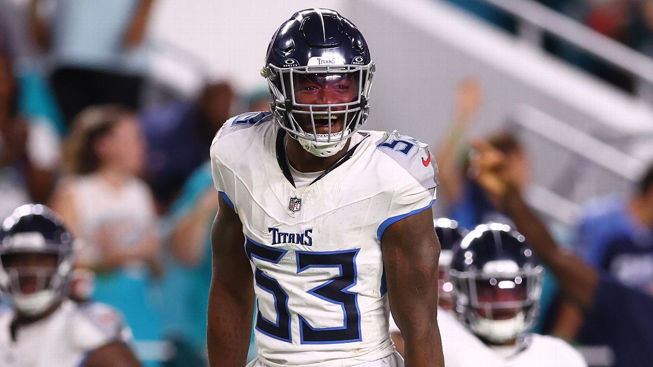 Sources: Seahawks trading for Titans LB Jones