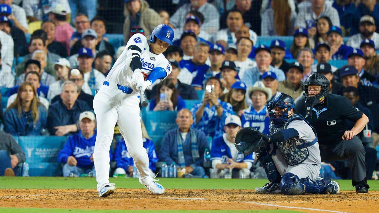 World Series Game 1 YankeesDodgers live updates, analysis ESPN