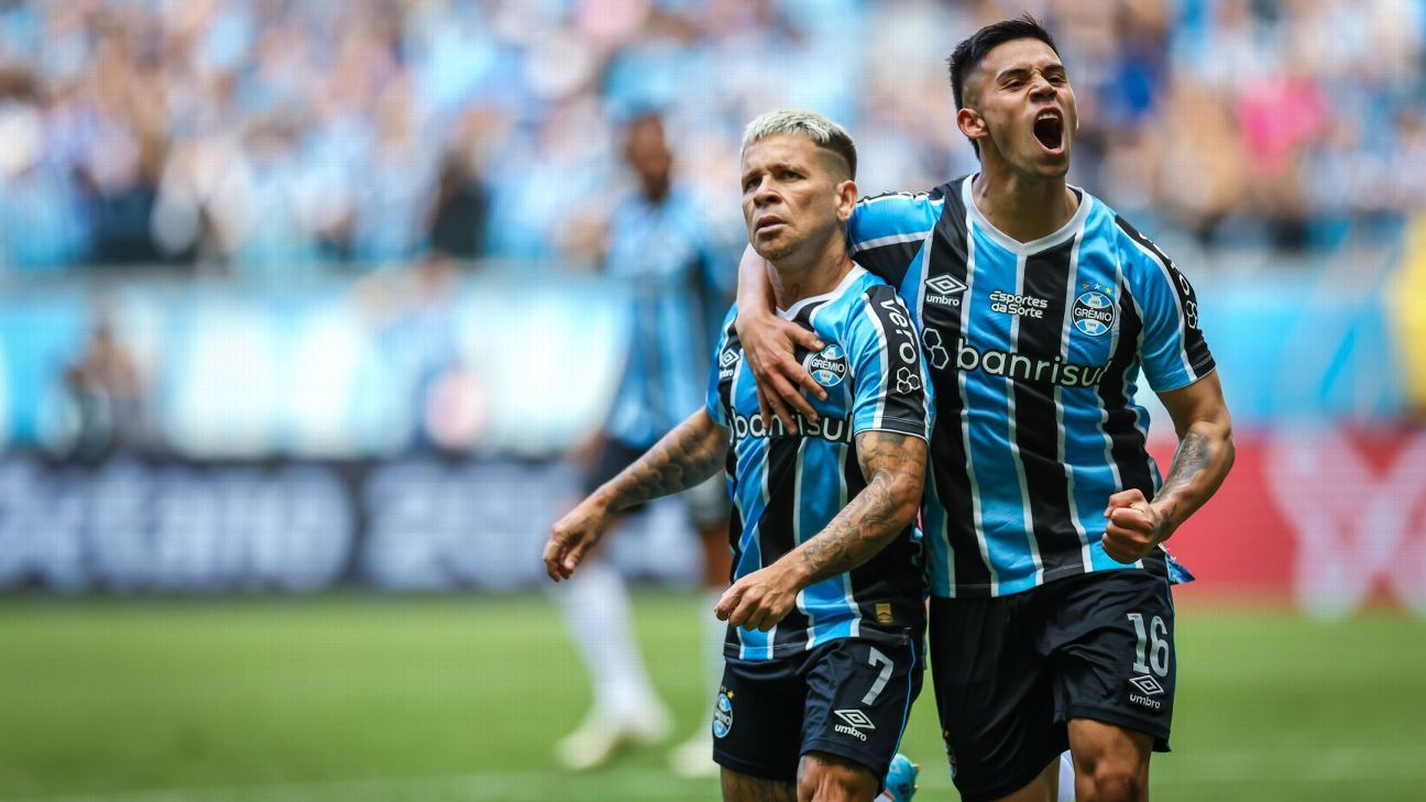 Grêmio supera Atlético-GO e reage na batalha contra degola.