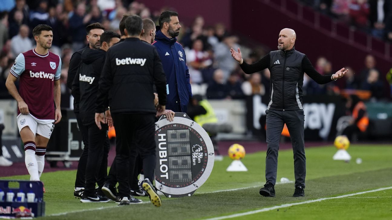 Ten Hag slams VAR process after Utd's latest loss