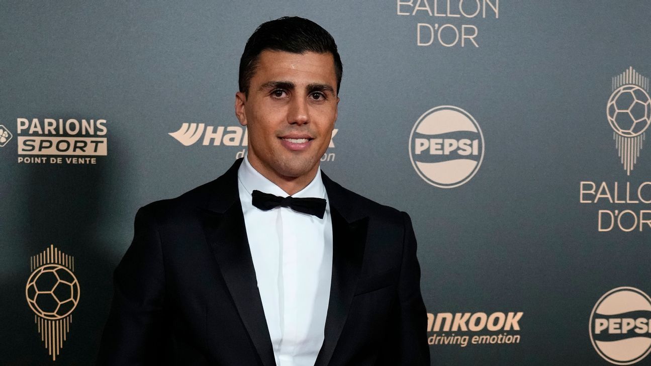 Ballon d’Or winner Rodri leads top fashion from Paris ceremony