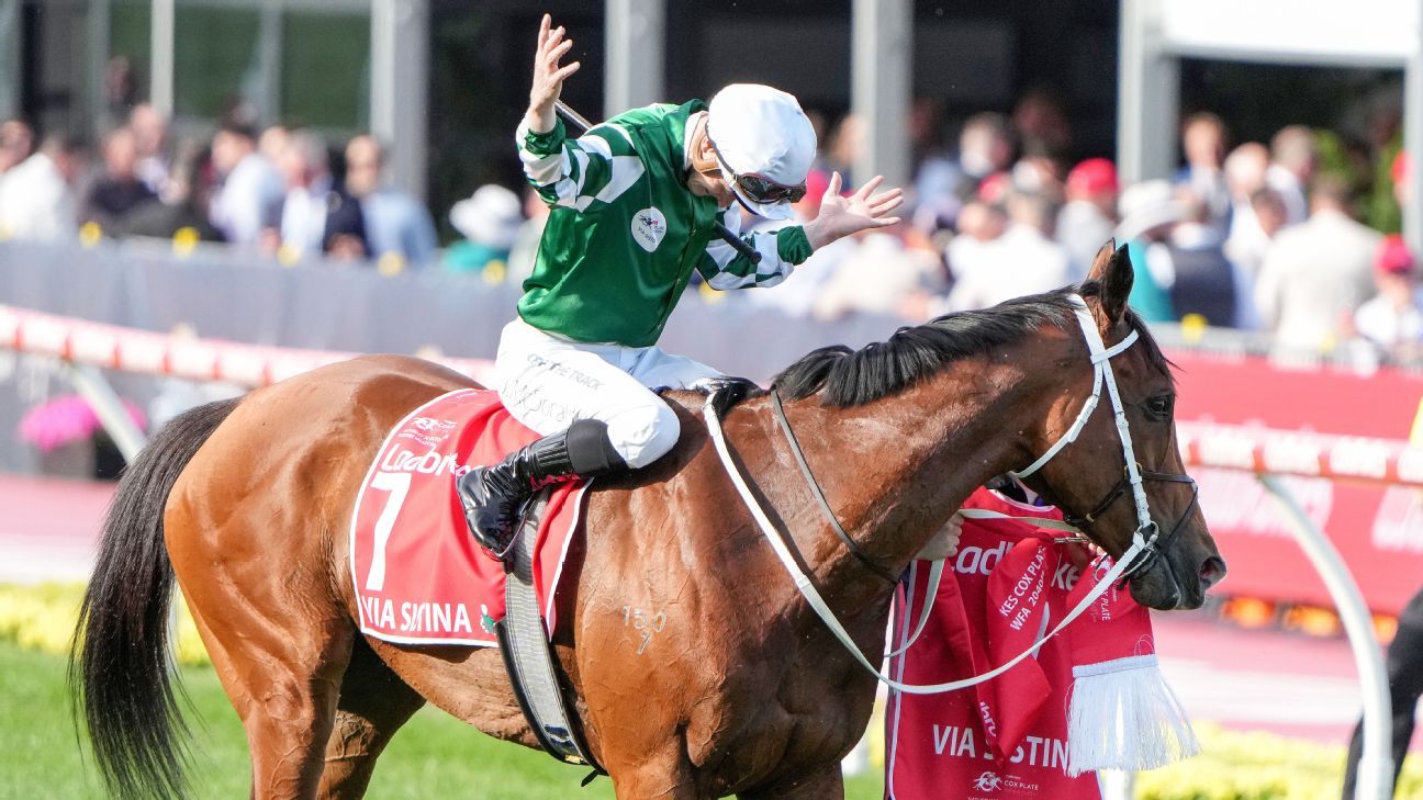 Top-ranked Via Sistina out of Melbourne Cup