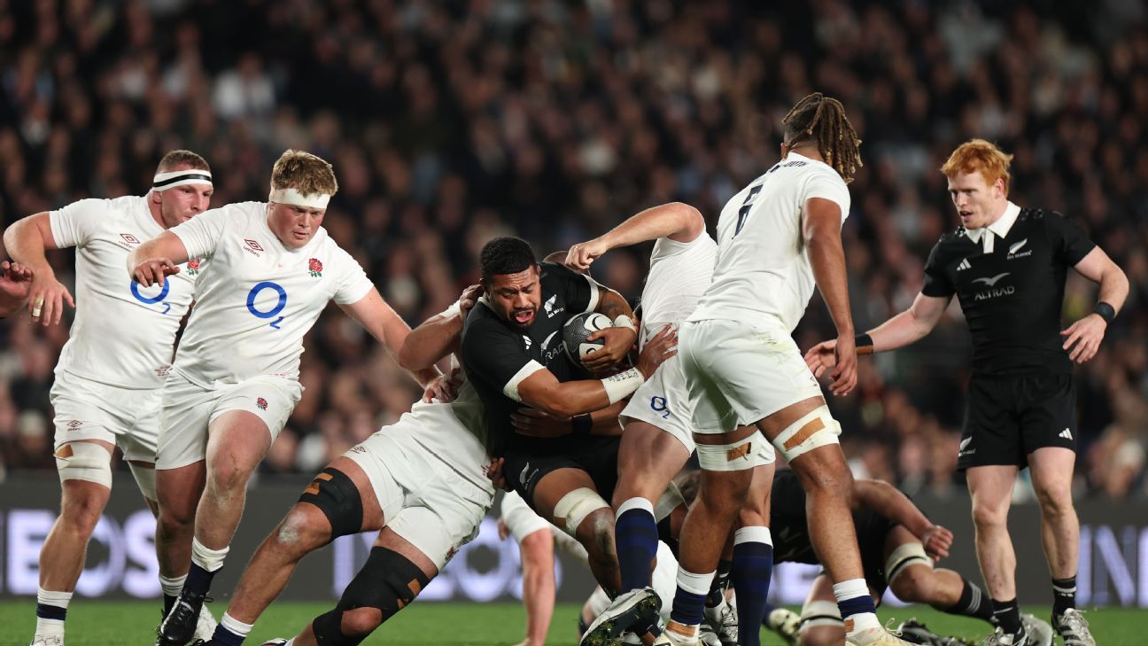 Autumn rugby union international fixtures 2024 ESPN