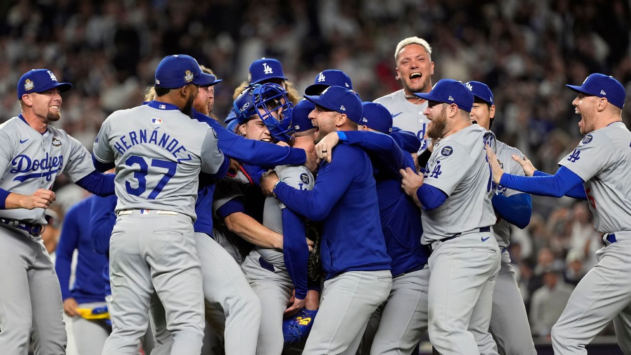 Dodgers win World Series after wild G5 comeback