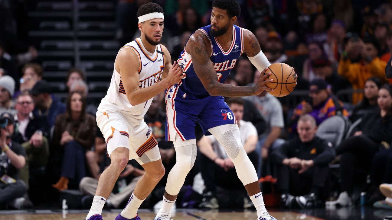 George has 15 points in 'rusty' debut for Sixers