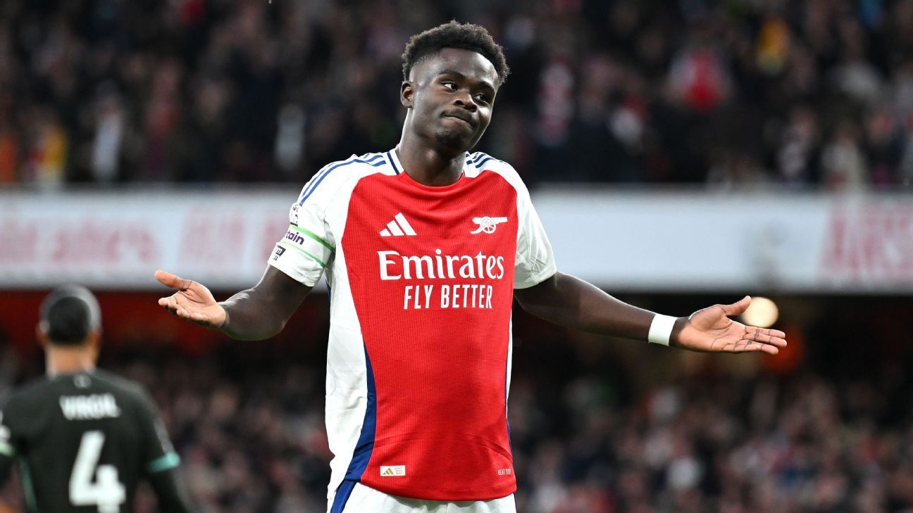 Arteta positive over Saka return, reveals workload