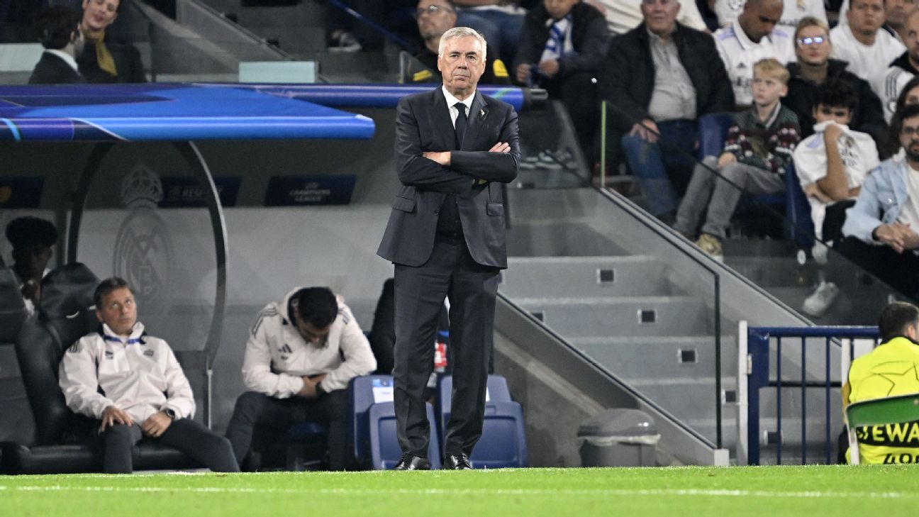 Ancelotti: Madrid ‘should be worried’ by Milan loss